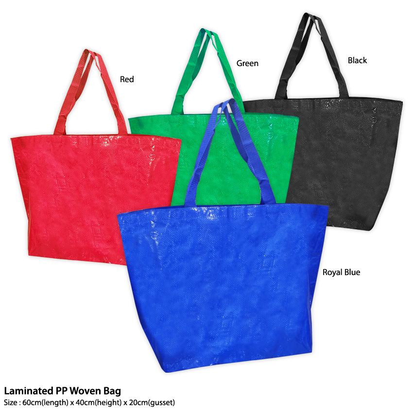 Laminated pp woven bag sale